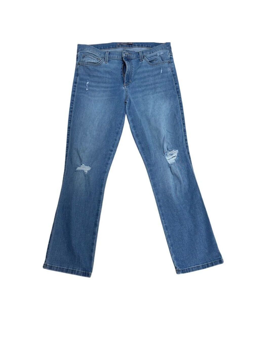GUC Joe's Jeans Women’s Size 30 Distressed Bootcut Ankle Blue Jeans